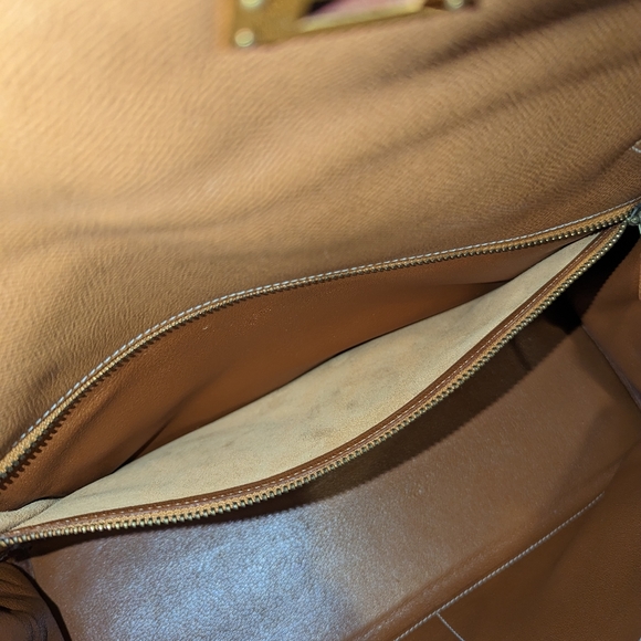 Hermes Kelly 35 Courchevel Gold on Gold - Picture 14 of 15